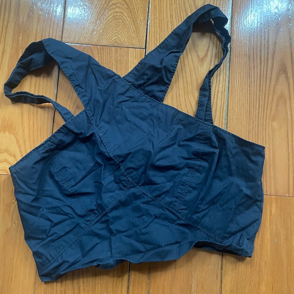 Madewell cropped goo size 0